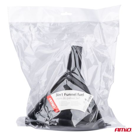 ΧΩΝΙ ΚΑΥΣΙΜΟΥ ΠΛΑΣΤΙΚΟ ΑΠΟΣΠΩΜΕΝΟ ΜΕ ΕΥΚΑΜΠΤΟ ΣΩΛΗΝΑ 430mm ΔΙΑΜΕΤΡΟΥ 140mm AMIO - 1 ΤΕΜ. Auto Moto Tyres 