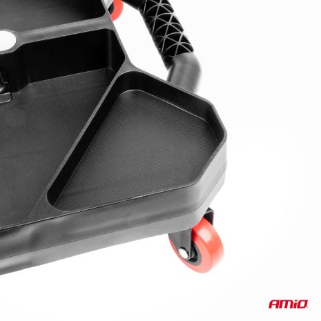 ΛΕΚΑΝΗ/ΕΡΓΑΛΕΙΟΘΗΚΗ ΑΠΟΘΗΚΕΥΣΗΣ ΕΡΓΑΛΕΙΩΝ/ΕΞΑΡΤΗΜΑΤΩΝ ΜΕ ΡΟΔΑΚΙΑ 44x41x6cm AMIO - 1 τεμ. Auto Moto Tyres 