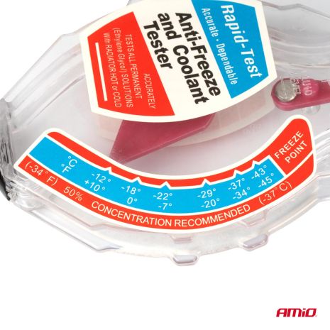 ΟΡΓΑΝΟ ΜΕΤΡΗΣΗΣ ΨΥΚΤΙΚΟΥ ΥΓΡΟΥ/ΠΑΡΑΦΛΟΥ AMIO - 1 Τεμ. Auto Moto Tyres 