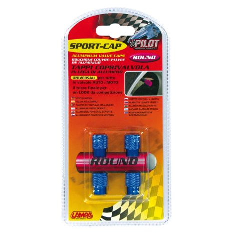 ΚΑΠΑΚΙΑ ΒΑΛΒΙΔΩΝ SPORT-CAP ΜΠΛΕ 4 ΤΕΜ. Auto Moto Tyres 