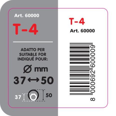 ΑΚΡΟ ΕΞΑΤΜΙΣΗΣ T4 37-50mm ΚΟΦΤΟ Auto Moto Tyres 