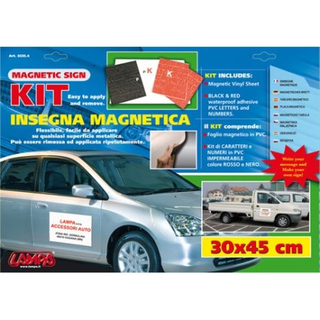 ΜΑΓΝΗΤΙΚΑ ΓΡΑΜΜΑΤΑ 40X35cm Auto Moto Tyres 