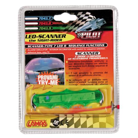 ΣΚΑΝΕΡ ΜΕ 7 LED 12V Auto Moto Tyres 