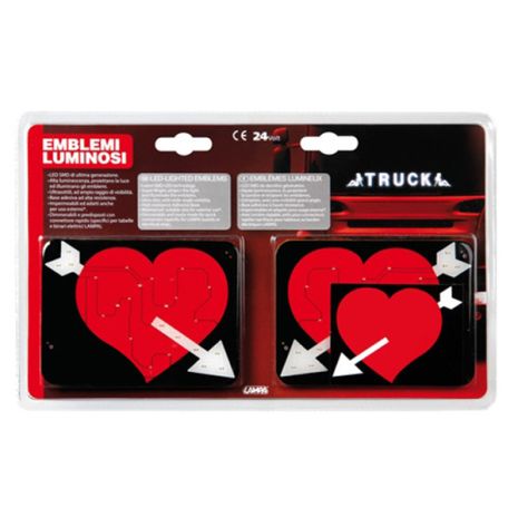 LED ΚΟΛΛΗΤΙΚΗ ΤΑΙΝΙΑ 24V/12x9cm Auto Moto Tyres 