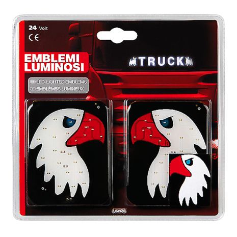 LED ΚΟΛΛΗΤΙΚΗ ΤΑΙΝΙΑ 24V/7x9cm Auto Moto Tyres 