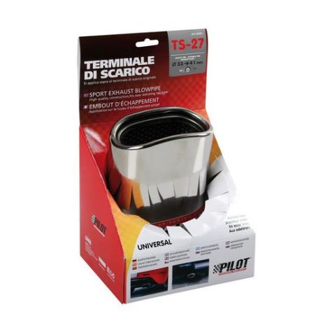 ΑΚΡΟ ΕΞΑΤΜΙΣΗΣ TS-27 Φ 33-41mm - ΟΒΑΛ Auto Moto Tyres 