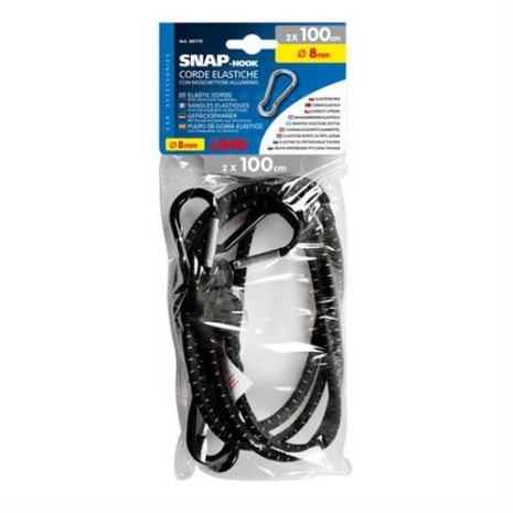 Χταπόδι 8mm με ναυτικούς γάτζους - μήκος 1 μέτρο - 2τεμ Auto Moto Tyres 