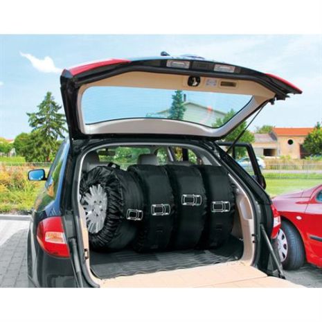 ΤΣΑΝΤΕΣ ΜΕΤΑΦΟΡΑΣ 4 ΕΛΑΣΤΙΚΩΝ TYRE WRAP DELUXE (L) 73 Χ 35 cm - 13-19 INCH Auto Moto Tyres 