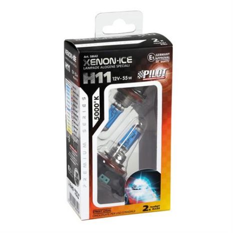 H11 12V 55W PGJ19-2 XENON ICE 5.000K 2ΤΕΜ. Auto Moto Tyres 