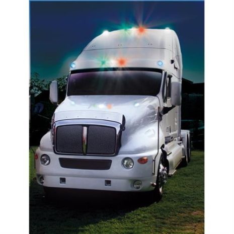 Φώτα Ογκου Φορτηγού 24V 1 Led 2τεμ Πράσινα V-1 Auto Moto Tyres 