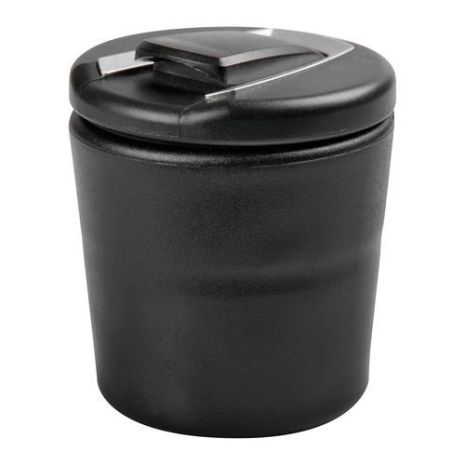 ΣΤΑΧΤΟΔΟΧΕΙΟ-ΤΑΣΑΚΙ-ΠΟΤΗΡΟΘΗΚΗ-ΚΑΛΑΘΑΚΙ ΣΚΟΥΠΙΔΙΩΝ ΜΑΥΡΟ ΜΕ ΦΩΣ ΜΠΛΕ ASH-TRAY 2in1 85x95mm Auto Moto Tyres 