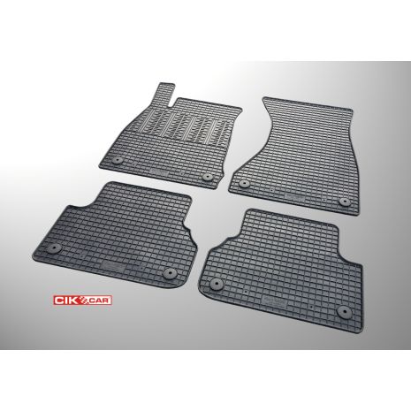 ΜΑΡΚΕ ΠΑΤΑΚΙΑ ΣΕ ΣΚΑΦΗ ΛΑΣΤΙΧΟ ΓΙΑ AUDI A4 B9 2015+ / A5 B9 2016+ ΣΕ ΜΑΥΡΟ ΧΡΩΜΑ ΜΕ ΚΟΥΜΠΩΜΑΤΑ CIK - 4 ΤΕΜ. Auto Moto Tyres 