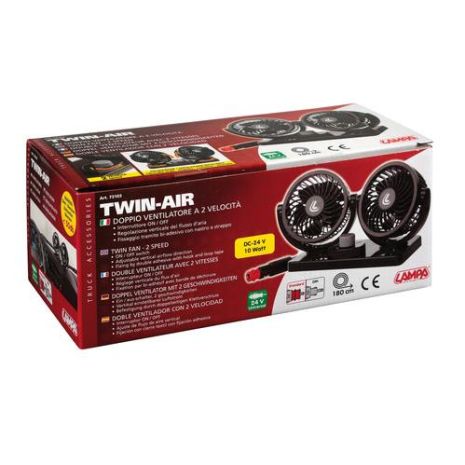 ΑΝΕΜΙΣΤΗΡΑΣ TWIN-AIR 24V 16W (2 ΤΑΧΥΤΗΤΕΣ - Φ 11 cm) Auto Moto Tyres 
