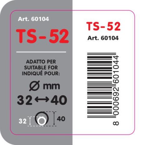 ΑΚΡΟ ΕΞΑΤΜΙΣΗΣ TS-52 Φ 32-40mm Auto Moto Tyres 