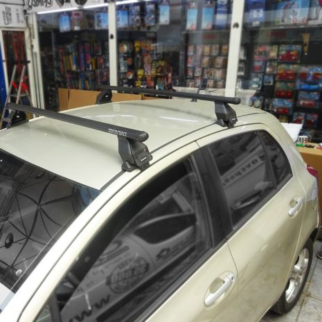 KIT ΜΕ ΜΠΑΡΕΣ ΟΡΟΦΗΣ ΓΙΑ TOYOTA YARIS / VITZ P1 / XP130 / XP9 5D 1999-2005-2011+ ΣΙΔΗΡΟΥ ΤΕΜΑ MENABO (FE1-3360-FIX024G)-2 ΤΕΜ. Auto Moto Tyres 