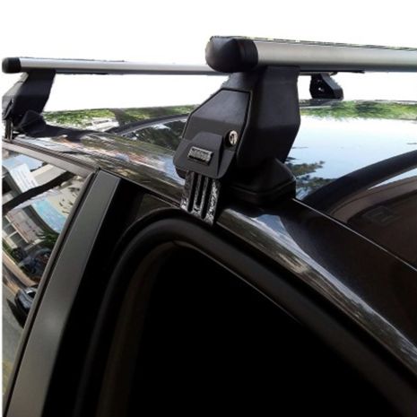 KIT ΜΕ ΜΠΑΡΕΣ ΟΡΟΦΗΣ ΓΙΑ AUDI A3 8PA SPORTBACK 5D 2004-2012 ΑΛΟΥΜΙΝΙΟΥ TEMA MENABO (AL1-3360-FIX026G)-2 ΤΕΜ. Auto Moto Tyres 