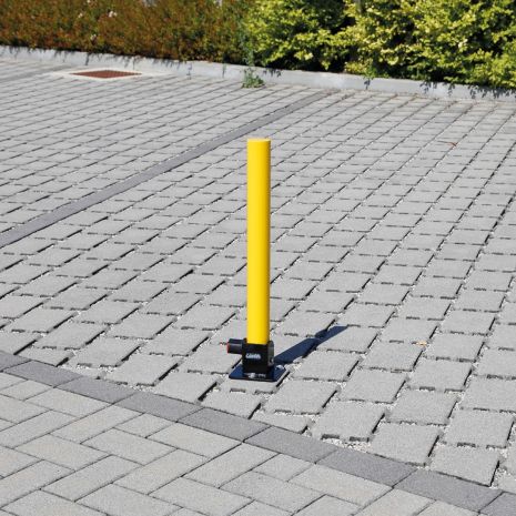 ΜΠΑΡΑ ΣΤΑΘΜΕΥΣΗΣ/ΣΤΥΛΟΣ ΠΑΡΚΙΝΓΚ 620 Χ 60 mm ΜΕ ΚΛΕΙΔΙ ΚΑΙ ΒΑΣΗ 130 Χ 110 mm - 1 ΤΕΜ. Auto Moto Tyres 