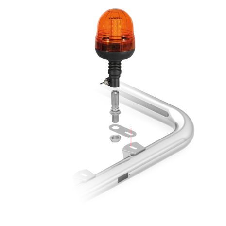 ΒΑΣΗ ΜΕΤΑΛΛΙΚΗ ΠΡΟΣΑΡΜΟΓΗΣ ΦΑΡΟΥ ΟΒΑΛ (195 Χ 40 mm) ΓΙΑ ΜΕΤΑΛΛΙΚΗ ΜΠΑΡΑ ΦΟΡΤΗΓΟΥ -1 ΤΕΜ Auto Moto Tyres 