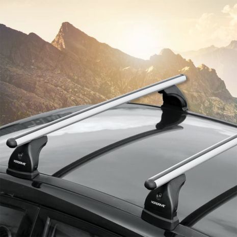 KIT ΜΕ ΜΠΑΡΕΣ ΟΡΟΦΗΣ ΓΙΑ SKODA RAPID SPACEBACK 5D 2013> ΑΛΟΥΜΙΝΙΟΥ & ΜΠΑΓΚΑΖΙΕΡΑ BOX 430 LT (ΛΕΥΚΗ-ΑΣΠΡΗ/ΓΥΑΛΙΣΤΕΡΗ) NORDRIVE Auto Moto Tyres 