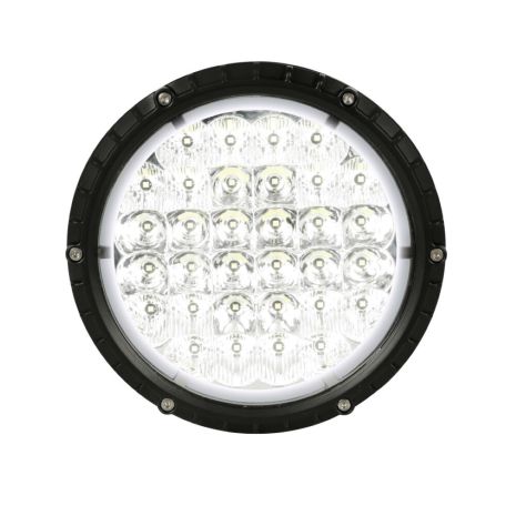 ΠΡΟΒΟΛΕΑΣ BEXTAR 10-30V 62 LED 73W 6.500Κ 6080lm ΚΑΡΦΙ ΜΕ NEON ΘΕΣΕΩΣ ΣΤΡΟΓΓΥΛΟΣ (195x205x65 mm) -1ΤΕΜ. Auto Moto Tyres 
