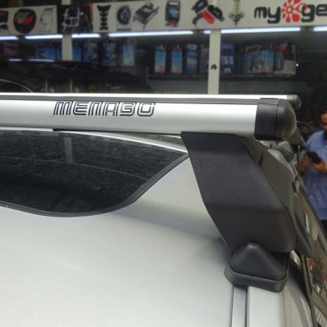 KIT ΜΕ ΜΠΑΡΕΣ ΟΡΟΦΗΣ ΓΙΑ VW BEETLE 3D 1998+ ΑΛΟΥΜΙΝΙΟΥ TEMA MENABO (AL1-3360-FIX016G)-2 ΤΕΜ. Auto Moto Tyres 