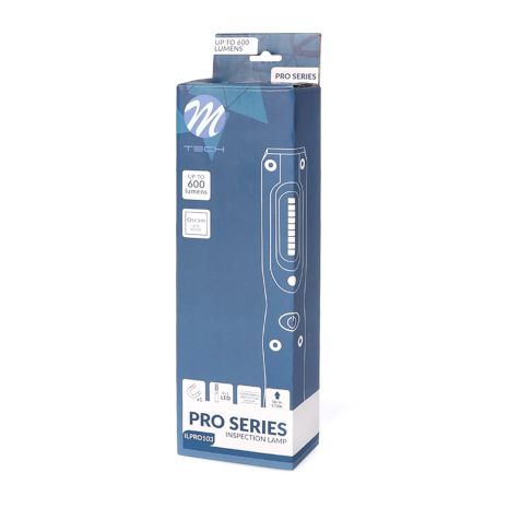 Φακός εργασίας Osram 9+1 led 600+200lm 5.700k με 1 μαγνήτη 2 λειτουργιών επαναφορτιζόμενος m-tech Auto Moto Tyres 