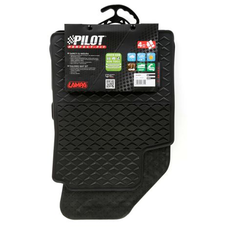 ΜΑΡΚΕ ΠΑΤΑΚΙΑ ΣΕ ΣΚΑΦΗ ΛΑΣΤΙΧΟ ΓΙΑ FIAT BRAVO / LANCIA DELTA 02/2007 - 11/2015 PILOT ECO GOMMA STYLE A (ΜΕ ΚΟΥΜΠΩΜΑΤΑ) LAMPA - 4 ΤΕΜ. Auto Moto Tyres 