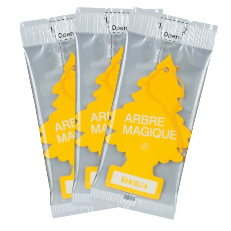 ΑΡΩΜΑΤΙΚΟ ΔΕΝΤΡΑΚΙ ARBRE MAGIQUE TRIS ΒΑΝΙΛΙΑ 3ΤΕΜ. Auto Moto Tyres 