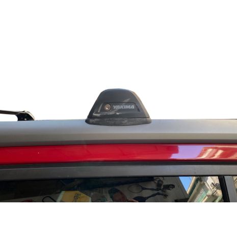 KIT ΜΕ ΜΠΑΡΕΣ ΟΡΟΦΗΣ ΓΙΑ CITROEN C4 GRAND PICASSO ΜΕ ΗΛΙΟΡΟΦΗ/FLUSH RAILS (Y8050223+YK774W) FLUSH BLACK BAR YAKIMA Auto Moto Tyres 