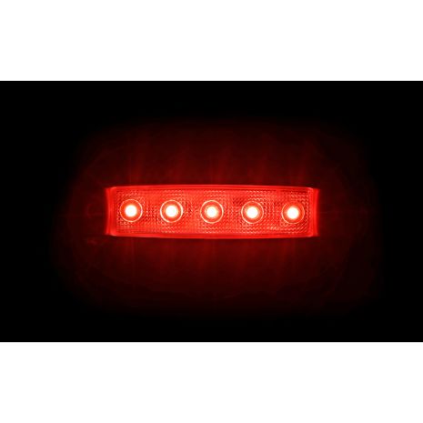 ΦΩΣ ΟΓΚΟΥ 12/24V 5xSMD LED ΚΟΚΚΙΝΟ 96x20mm ΜΕ ΕΓΚΡΙΣΗ ΤΥΠΟΥ R7/R10  LAMPA - 1 TEM. Auto Moto Tyres 