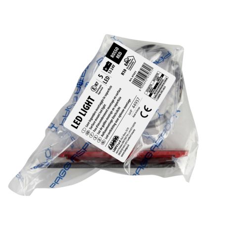 ΦΩΣ ΟΓΚΟΥ 12/24V 5xSMD LED ΚΟΚΚΙΝΟ 96x20mm ΜΕ ΕΓΚΡΙΣΗ ΤΥΠΟΥ R7/R10  LAMPA - 1 TEM. Auto Moto Tyres 