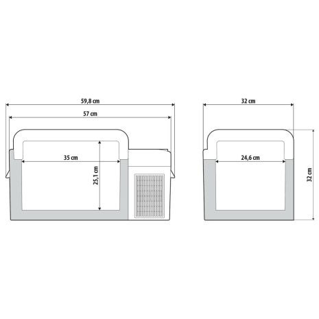ΨΥΓΕΙΟ/ΚΑΤΑΨΥΚΤΗΣ 20LT/12/24V+220V ΦΟΡΗΤΟ ΜΕ ΣΥΜΠΙΕΣΤΗ/ΘΕΡΜΟΣΤΑΤΗ ΚΑΙ ΨΗΦΙΑΚΗ ΟΘΟΝΗ FC-20 LAMPA - 1 TEM. Auto Moto Tyres 