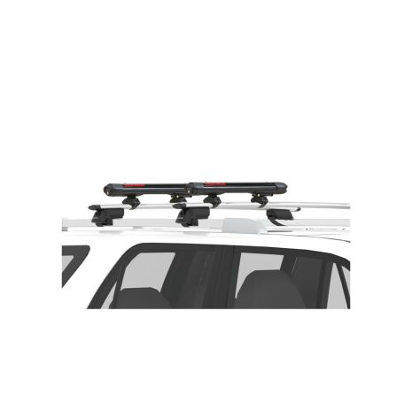 ΒΑΣΗ ΣΚΙ ΟΡΟΦΗΣ FATCAT 4 EVO BLACK 4 ΖΕΥΓΑΡΙΑ ΣΚΙ / 2 SNOWBOARD YAKIMA ΜΑΥΡΗ 57cm ΥΑΚΙΜΑ Auto Moto Tyres 