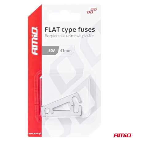 ΑΣΦΑΛΕΙΕΣ FLAT 41mm 50A AMIO - 2 Τεμ. Auto Moto Tyres 