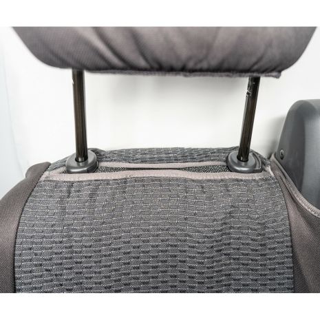 ΚΑΛΥΜΜΑΤΑ ΚΑΘΙΣΜΑΤΩΝ ΚΑΙ ΠΡΟΣΚΕΦΑΛΑ ΓΙΑ 3 ΣΕΙΡΕΣ ΘΕΣΕΩΝ ΣΕ ΓΚΡΙ ΣΚΟΥΡΟ ΧΡΩΜΑ SEDILI SET MEDIUM LAMPA - 1 ΤΕΜ. Auto Moto Tyres 