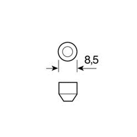 ΛΑΜΠΑΚΙ ΠΛΑΦΟΝΙΕΡΑΣ 8 LED 13x44mm ΚΟΚΚΙΝΟ Auto Moto Tyres 
