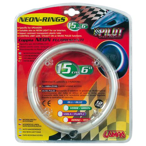 ΛΑΜΠΑ ΝΕΟΝ ΣΤΡΟΓΓΥΛΗ 6 INCH(15cm) Auto Moto Tyres 