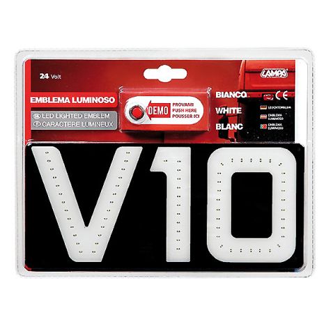 ΑΥΤΟΚΟΛΛΗΤΟ ΣΗΜΑ V10/24V, ΦΩΤΙΖΟΜΕΝΟ Auto Moto Tyres 