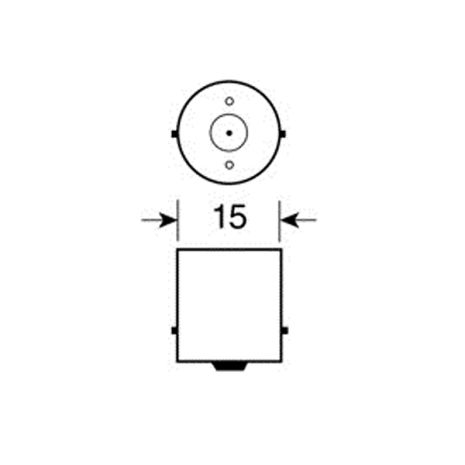ΛΑΜΠΑΚΙ P21W 12V BA15s HYPER-LED 81 Auto Moto Tyres 