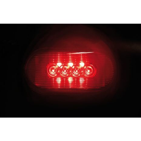 ΦΩΣ ΦΟΡΤΗΓΟΥ 10LED ΚΟΚΚΙΝΟ 24V 103mm Auto Moto Tyres 