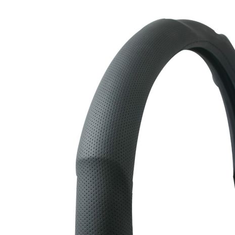 ΚΑΛΥΜΜΑ ΤΙΜΟΝΙΟΥ KURO PREMIUM M 37/39 cm ΜΑΥΡΟ ΑΠΟ ΑΟΣΜΟ, ΜΗ ΤΟΞΙΚΟ, ΟΙΚΟΛΟΓΙΚΟ ΚΑΙ ΑΝΑΚΥΚΛΩΣΙΜΟ ΔΙΑΤΡΗΤΟ TPE ΘΕΡΜΟΠΛΑΣΤΙΚΟ ΕΛΑΣΤΟΜΕΡΕΣ LAMPA - 1 ΤΕΜ. Auto Moto Tyres 