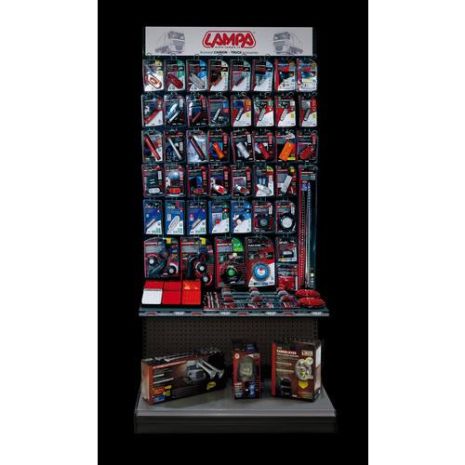 Αυτοκόλλητο Πολύπριζο 90cm με καλώδιο 200cm 12/24V Auto Moto Tyres 