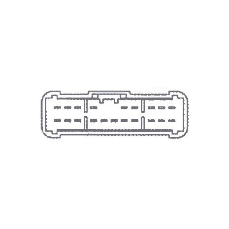 Διακόπτης Παραθύρων ανοικτόχρωμος για HONDA CIVIC 01-05 / CR-V 02-06 / FIT 04-07 / JAZZ 04-07 20 επαφών Auto Moto Tyres 