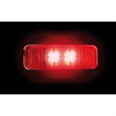Φώτα Θέσης 2 Led 24V Κόκκινα Auto Moto Tyres 