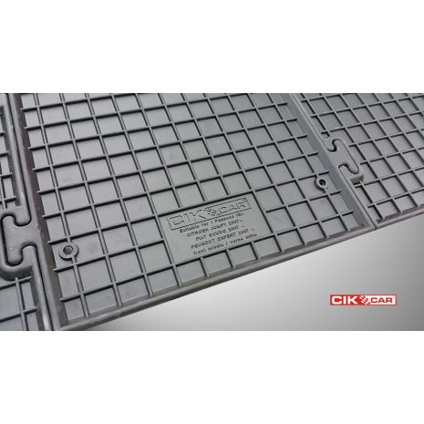 ΜΑΡΚΕ ΠΑΤΑΚΙΑ ΣΕ ΣΚΑΦΗ ΛΑΣΤΙΧΟ ΓΙΑ PEUGEOT EXPERT 2006-2016 / CITROEN JUMPY 2006-2016 / FIAT SCUDO 2006-2016 / TOYOTA PROACE 2013-2016 ΣΕ ΜΑΥΡΟ ΧΡΩΜΑ ΜΕ ΚΟΥΜΠΩΜΑΤΑ CIK - 3 ΤΕΜ. Auto Moto Tyres 