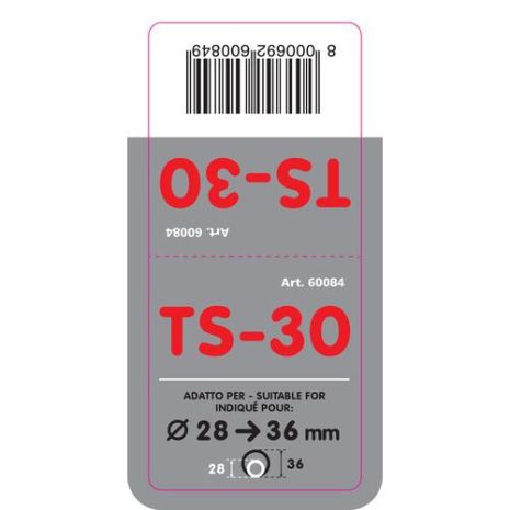 ΑΚΡΟ ΕΞΑΤΜΙΣΗΣ TS-30 Φ 30-37mm - ΟΒΑΛ Auto Moto Tyres 