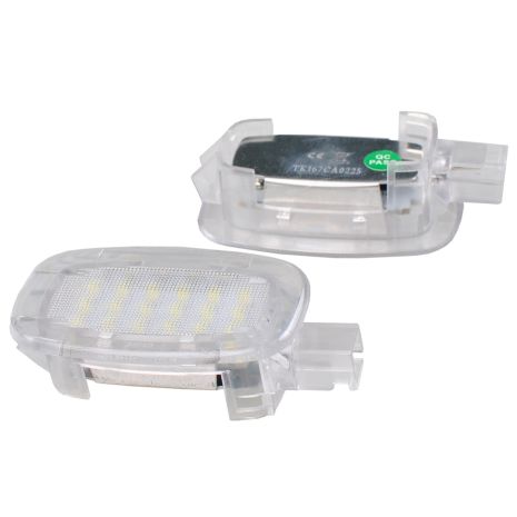 MERCEDES ΠΛΑΦΟΝΙΕΡΕΣ LED ΓΙΑ ΠΟΡΤ ΜΠΑΓΚΑΖ M-TECH - 2 ΤΕΜ. Auto Moto Tyres 