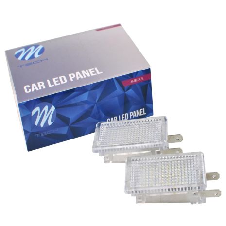 PORSCHE ΠΛΑΦΟΝΙΕΡΕΣ LED ΓΙΑ ΠΟΡΤ ΜΠΑΓΚΑΖ M-TECH - 2 ΤΕΜ. Auto Moto Tyres 