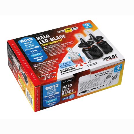 HIR2 9012 9-32V PX22d 6LED 6.500K 4.000lm 20W CAN BUS SEOUL CSP-Y19chips HALO LED BLADE 2ΤΕΜ. Auto Moto Tyres 