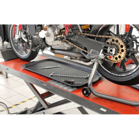 ΠΑΤΑΚΙ ΠΛΑΣΤΙΚΟ ΣΚΑΦΑΚΙ ΠΟΡΤ-ΠΑΓΚΑΖ ΜΕ ΧΕΡΟΥΛΙΑ /ΣΚΑΦΗ ΕΡΓΑΣΙΑΣ UNIVERSAL HYDRA 94x48x3cm 1ΤΕΜ. Auto Moto Tyres 